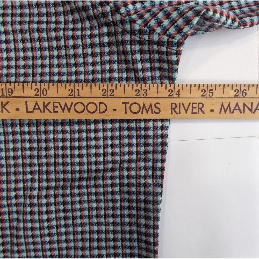 Robert Graham Long Sleeve Flip Cuff Shirt Mens L Classic Fit Check Floral